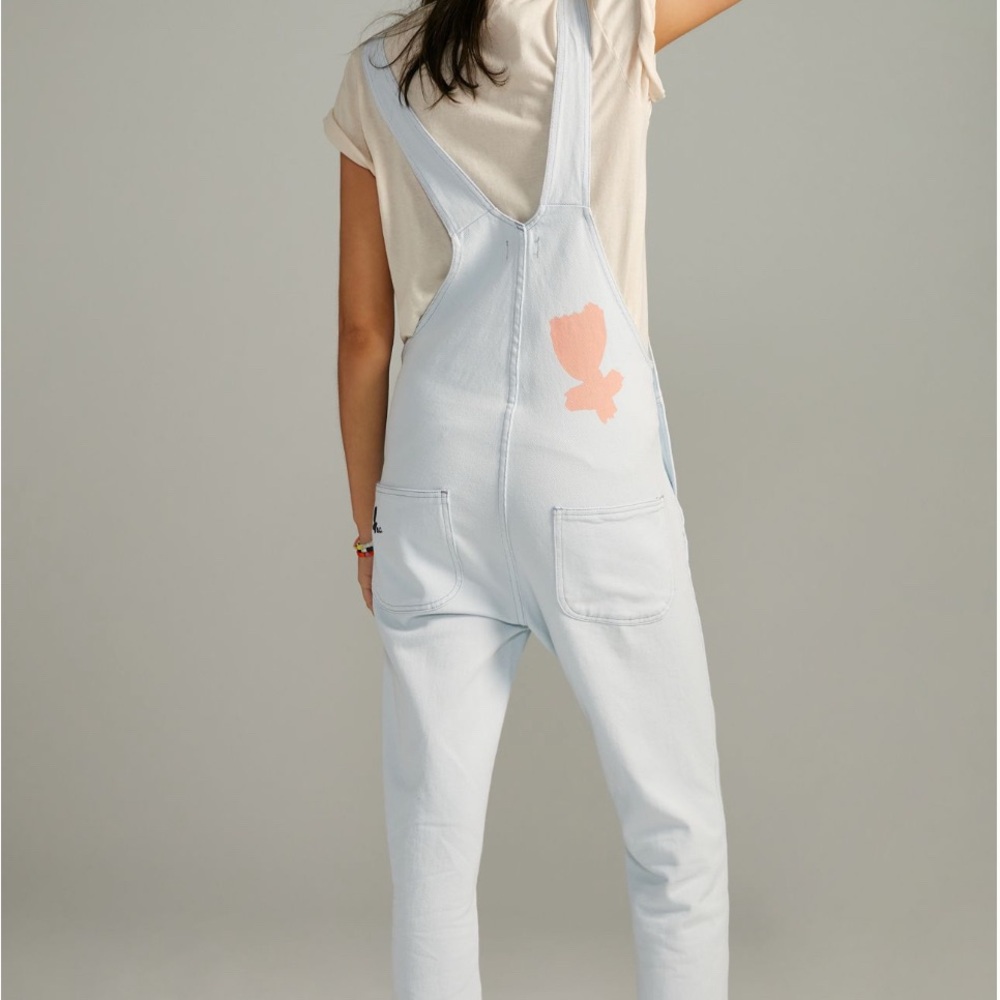 Anthropologie X Bobo Chooses relaxed Denim Overalls